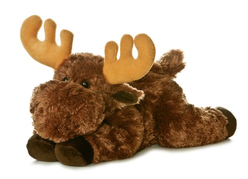 Aurora Moose 12-Inch Flopsie Stuffed Animal - From Canada Eh