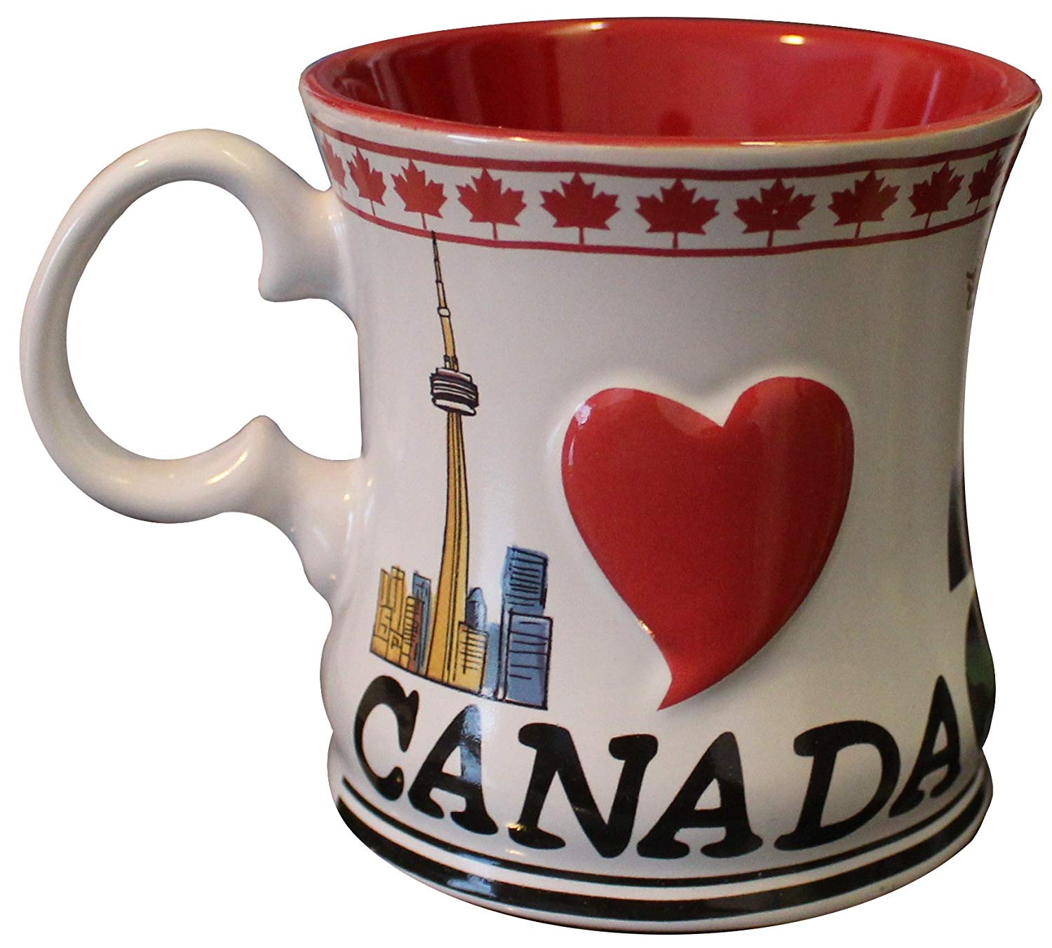 Canada Souvenir  Mug  CN Tower Canadian Moose 1 From 